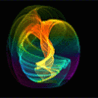 Аватарка 3d разноцветный круг